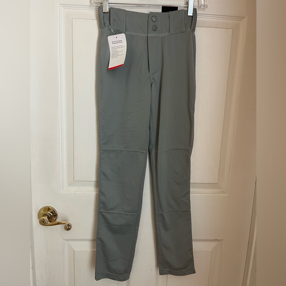 Marucci Youth Baseball Pants Gray Size Medium Full Length NEW WITH TAGS
